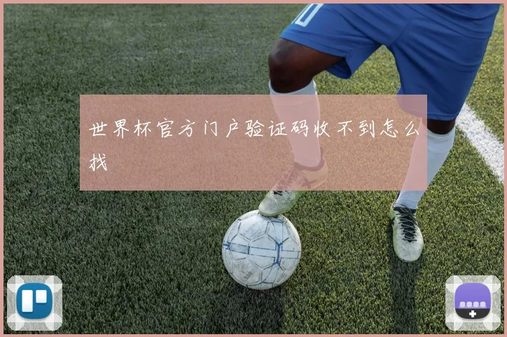 世界杯官方门户验证码收不到怎么找